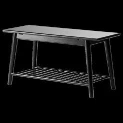 Outlet Cinas - Noble entrébænk 90x35cm sort