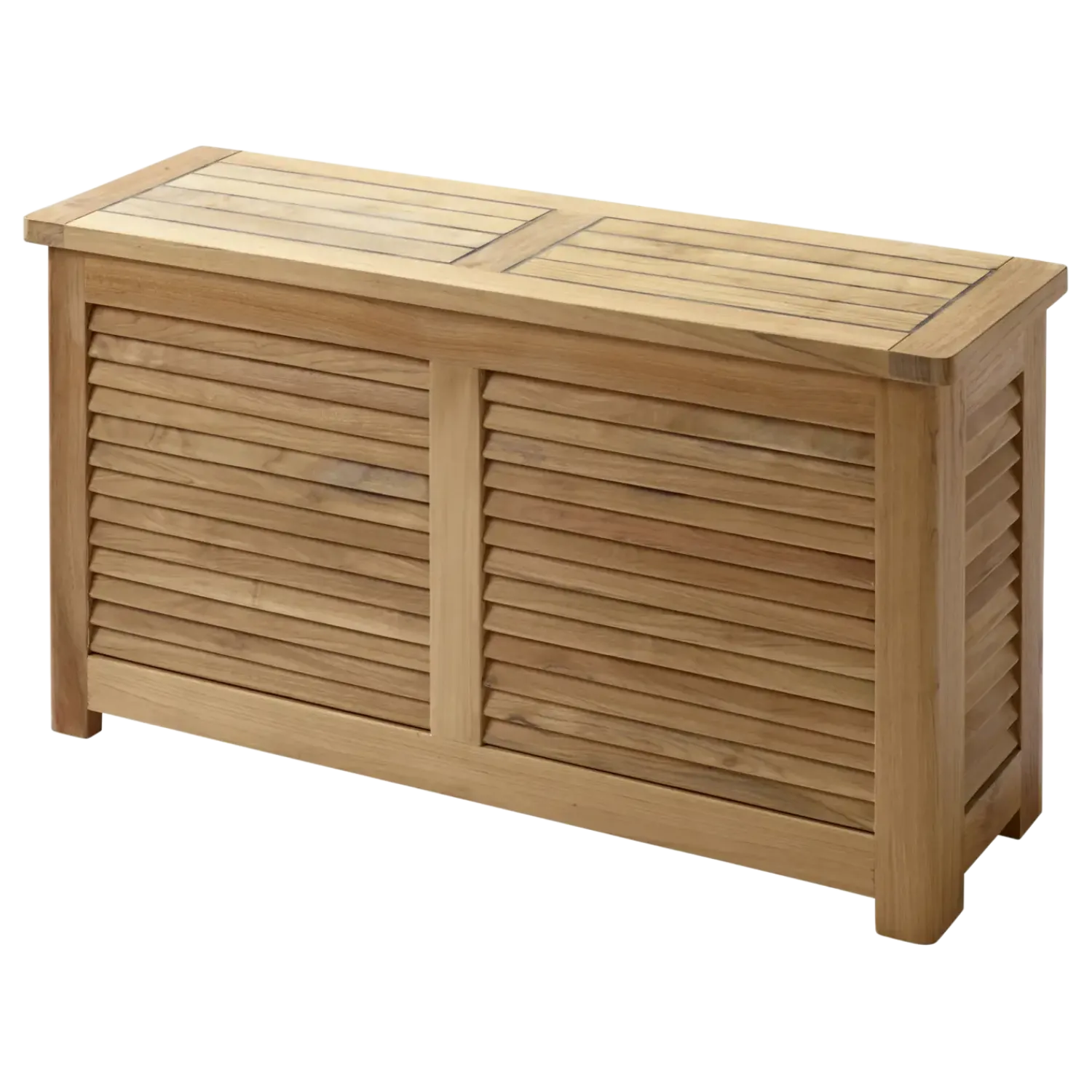 Online Cinas - Opbevaringsbænk, Teak, 90x30x48 cm