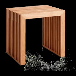 Sale Cinas - Rib skammel 45x35cm teak