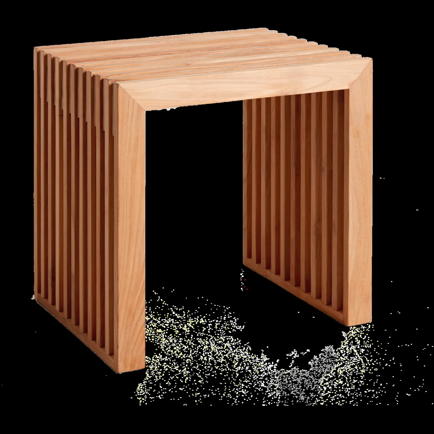 Sale Cinas - Rib skammel 45x35cm teak