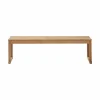 Discount Cinas - Vega bænk 150x40cm teak