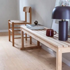 Discount Cinas - Vega bænk 150x40cm teak