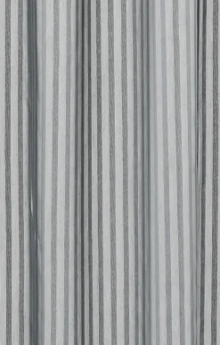 Compliments - Badeforhæng - Lines shower curtain w/eyelets 220 cm - Grå
