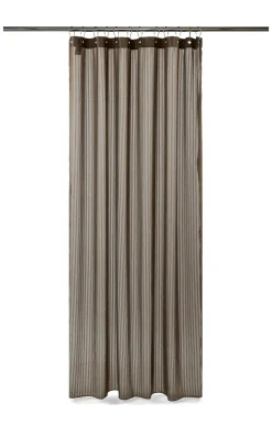 Best Compliments - Badeforhæng - Lines shower curtain w/eyelets 220 cm - Brun