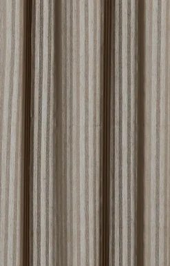 Best Compliments - Badeforhæng - Lines shower curtain w/eyelets 220 cm - Brun