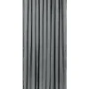 Hot Compliments - Badeforhæng - Lines shower curtain w/eyelets 200 cm - Sort
