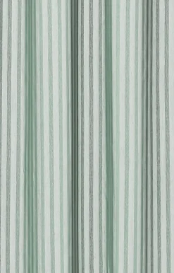 Sale Compliments - Badeforhæng - Lines shower curtain w/eyelets 200 cm - Støvet grøn