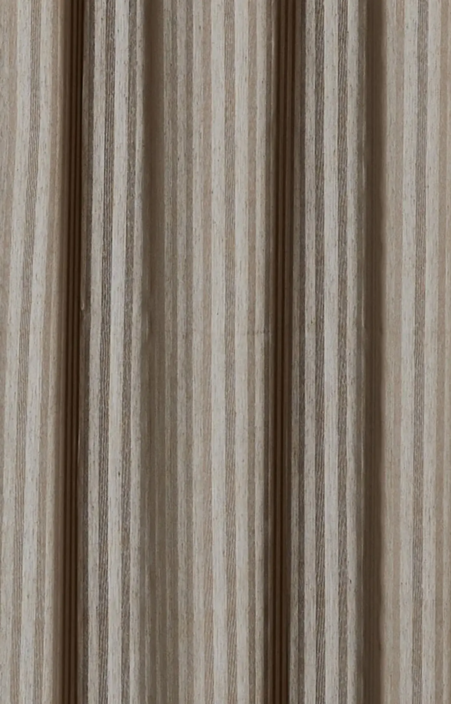 New Compliments - Badeforhæng - Lines shower curtain w/tape 220 cm - Brun