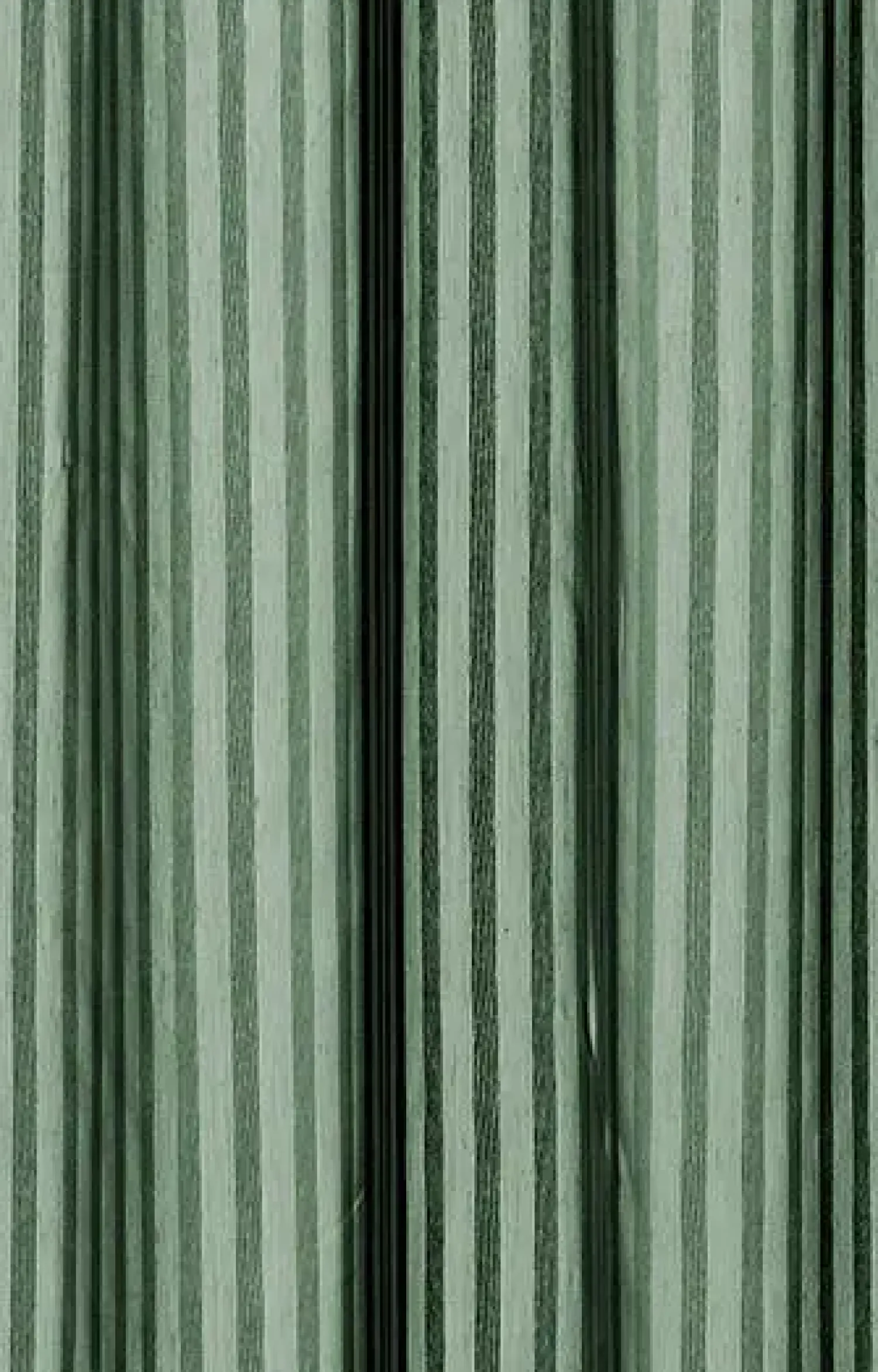 Online Compliments - Badeforhæng - Lines shower curtain w/tape 200 cm - Skovgrøn