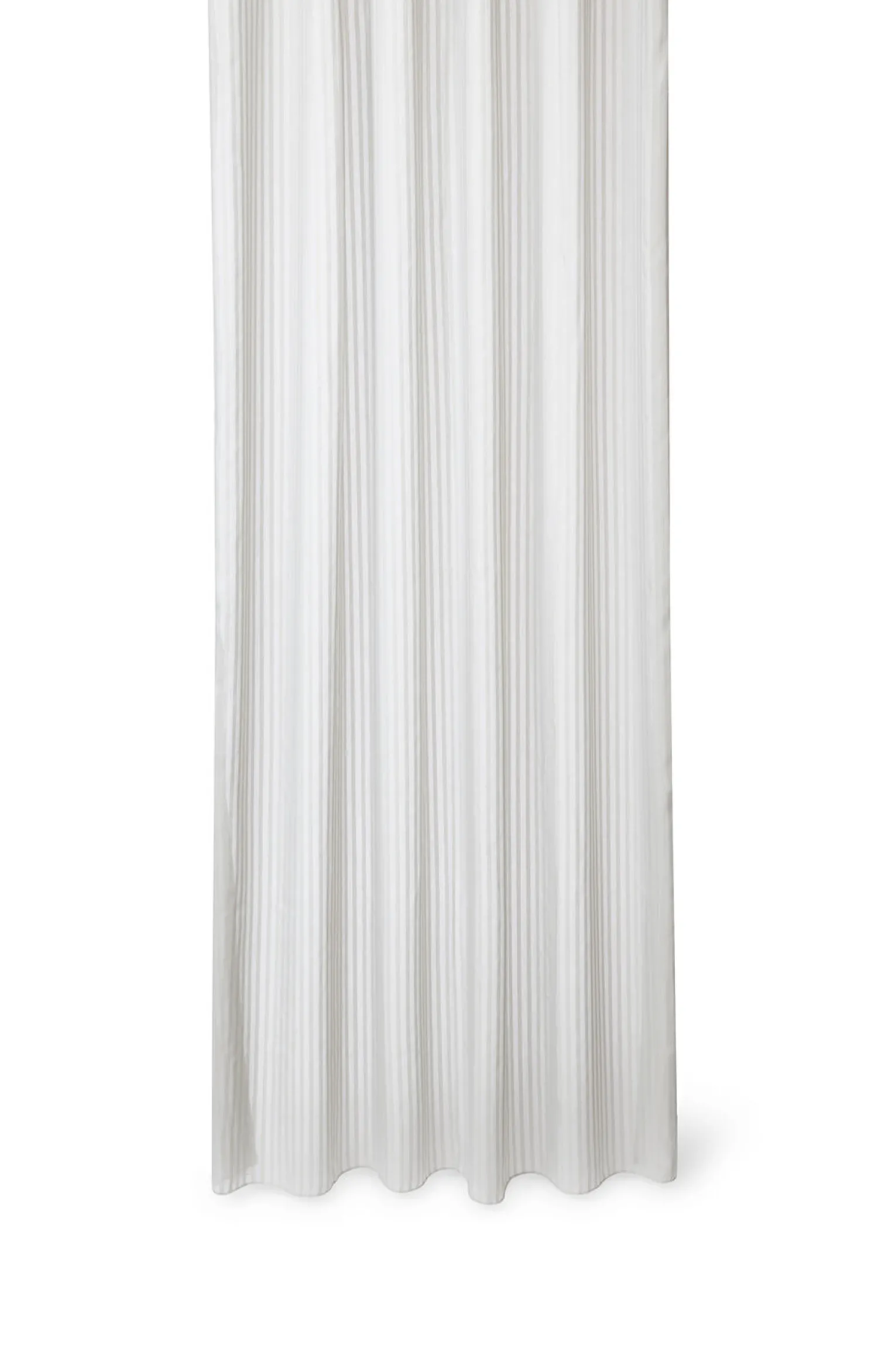 Clearance Compliments - Badeforhæng - Lines shower curtain w/tape 220 cm - Mørk blå