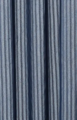 Sale Compliments - Badeforhæng - Lines shower curtain w/tape 220 cm - Mørk blå