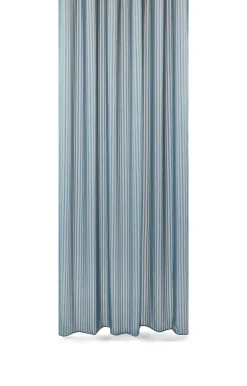 New Compliments - Badeforhæng - Lines shower curtain w/tape 200 cm - Sea blue