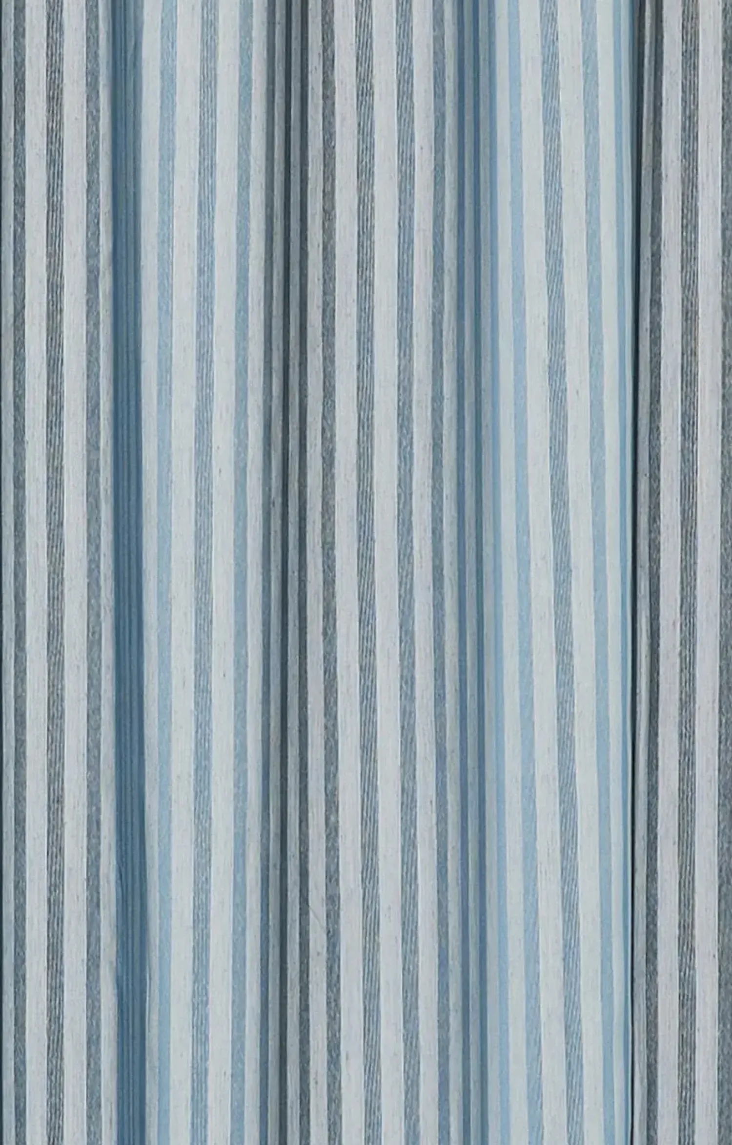 New Compliments - Badeforhæng - Lines shower curtain w/tape 200 cm - Sea blue