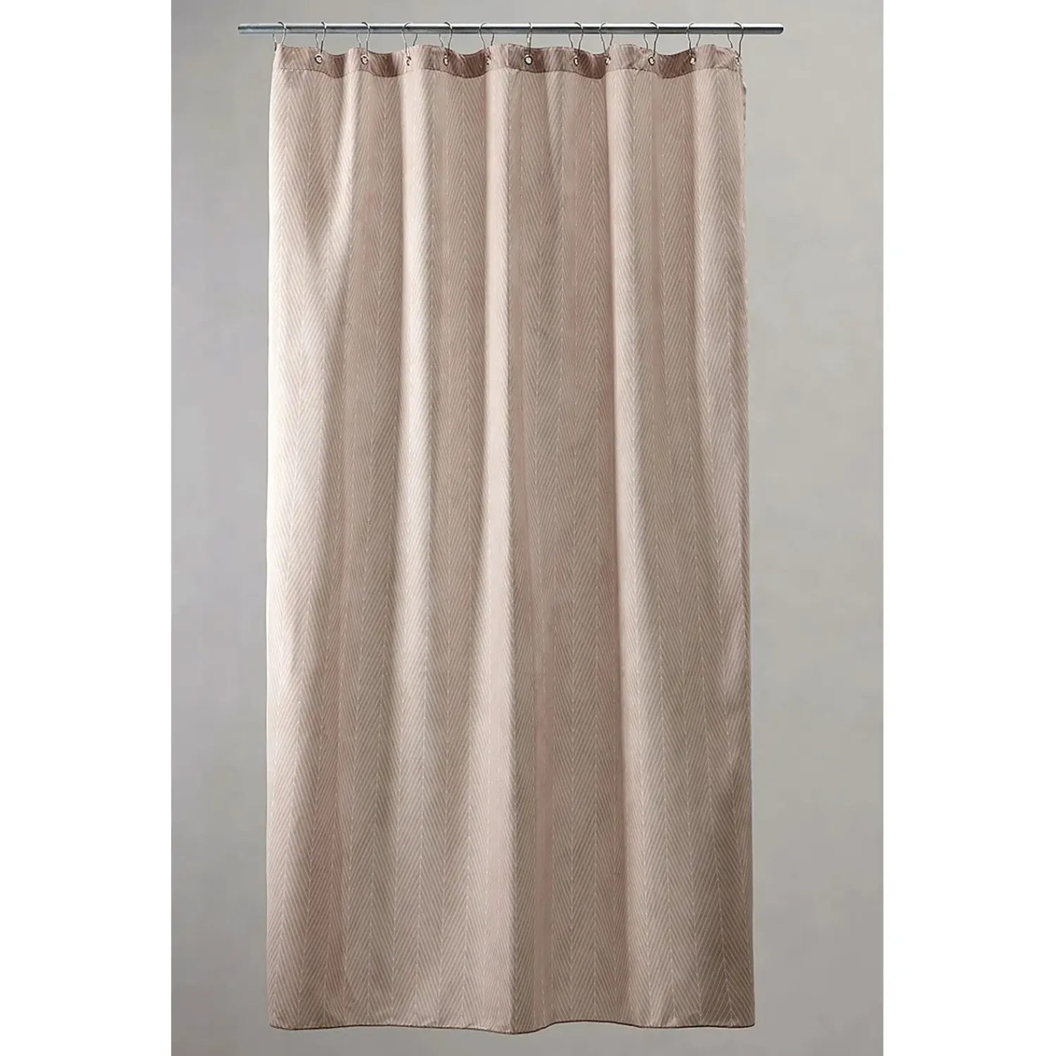 Best Compliments - Badeforhæng - Pine shower curtain w/eyelets 220 cm - Linen