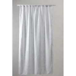 Outlet Compliments - Badeforhæng - Pine shower curtain w/tape 220 cm - Lys grå