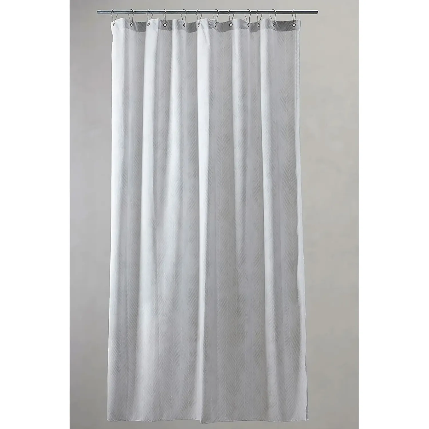 Sale Compliments - Badeforhæng - Pine shower curtain w/eyelets 220 cm - Lys grå