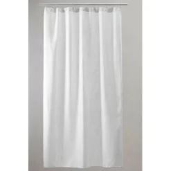 Hot Compliments - Badeforhæng - Pine shower curtain w/eyelets 220 cm - Hvid