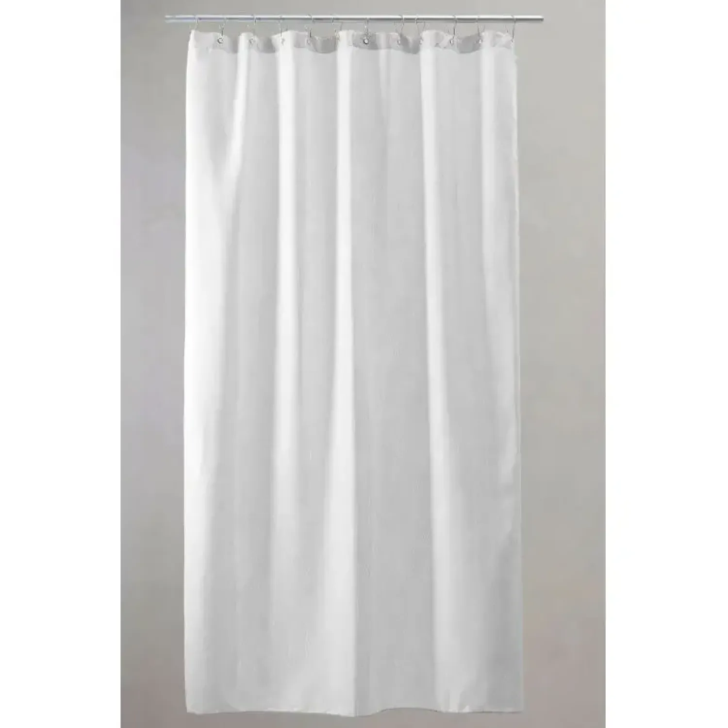 Hot Compliments - Badeforhæng - Pine shower curtain w/eyelets 220 cm - Hvid