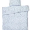 Outlet Compliments - Blossom Bed Linen - 140x220/60x63 cm - Dusty blue
