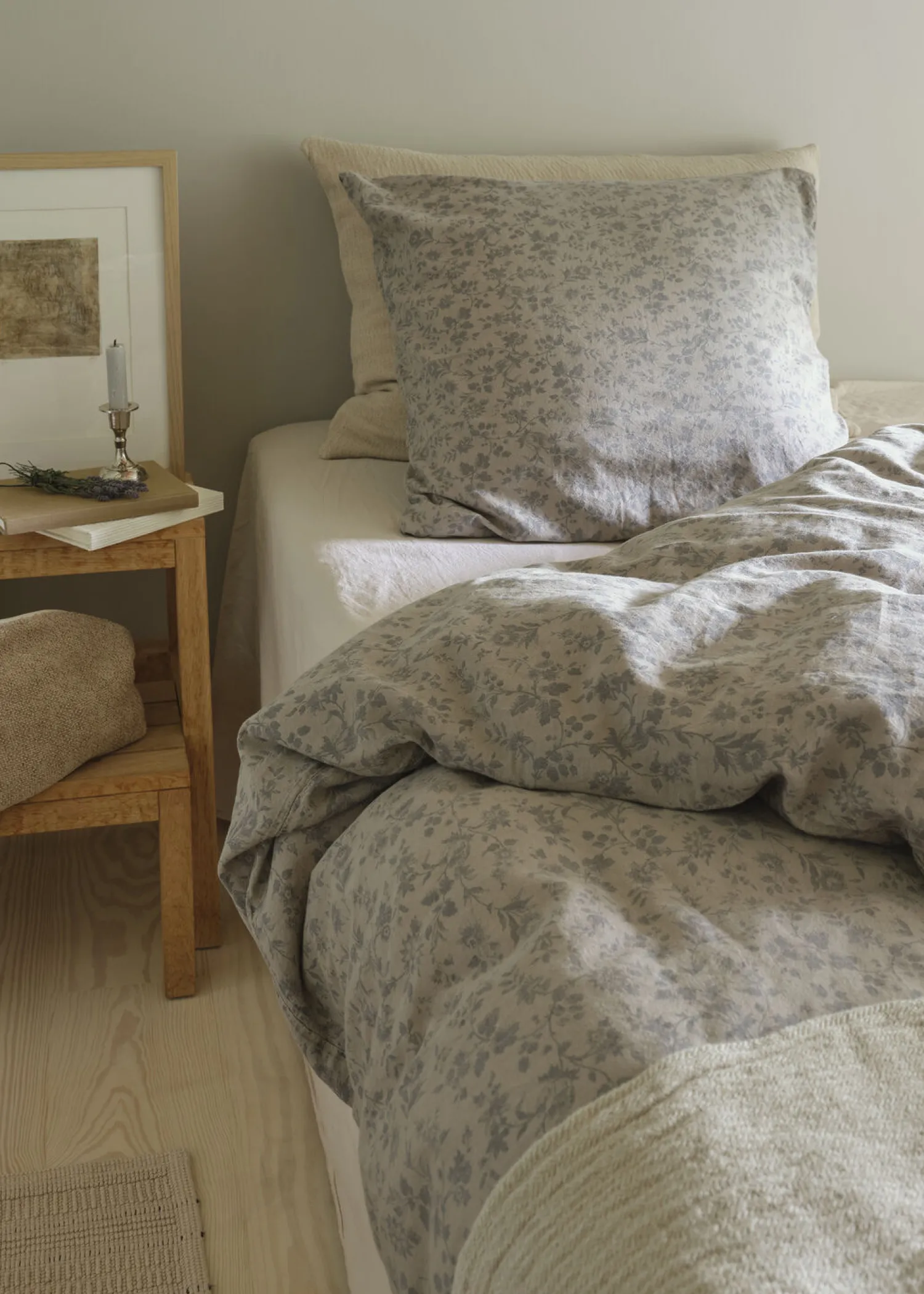 Sale Compliments - Blossom Bed Linen - 140x200/60x63 cm - Sand