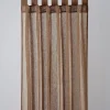 Best Compliments - Gardin - Boho Curtain 140x230 cm w/loops - Brun