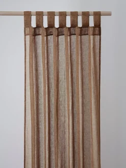 Best Compliments - Gardin - Boho Curtain 140x230 cm w/loops - Brun
