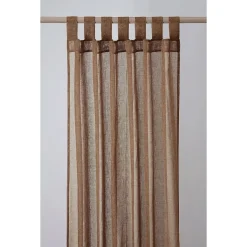 Online Compliments - Gardin - Boho Curtain 140x260 cm w/loops - Brun