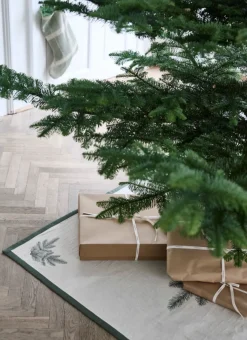 Outlet Compliments - Juletræstæppe - Baum Christmas Rug - Grå - 130x130 cm