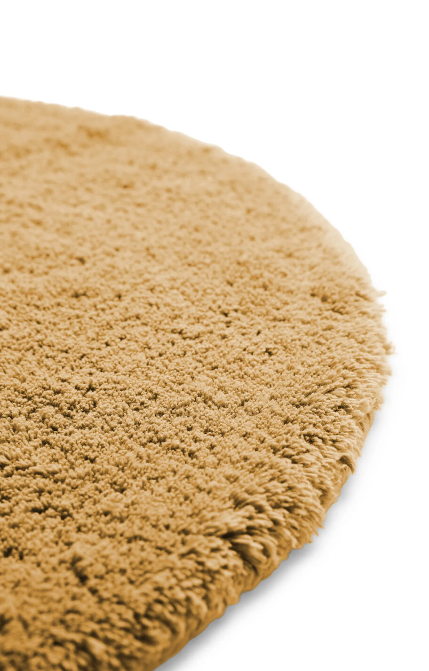 Sale Compliments - Loop Bath Mat dia. 75 cm - Ochre