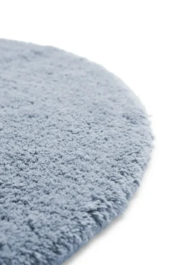 Clearance Compliments - Loop Bath Mat dia. 75 cm - Sea blue
