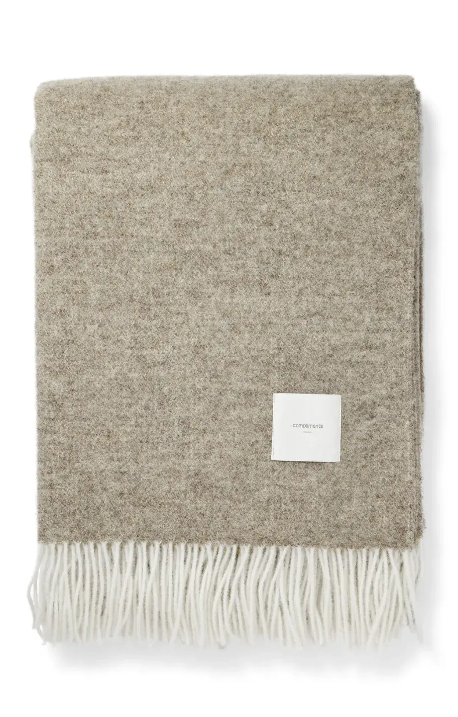 Sale Compliments - Plaid - Duo Throw -140x200 cm - Taupe