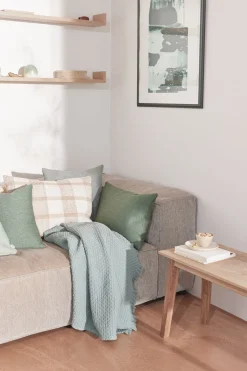 New Compliments - Plaid - Heaven Throw 120x190 cm - Støvet grøn