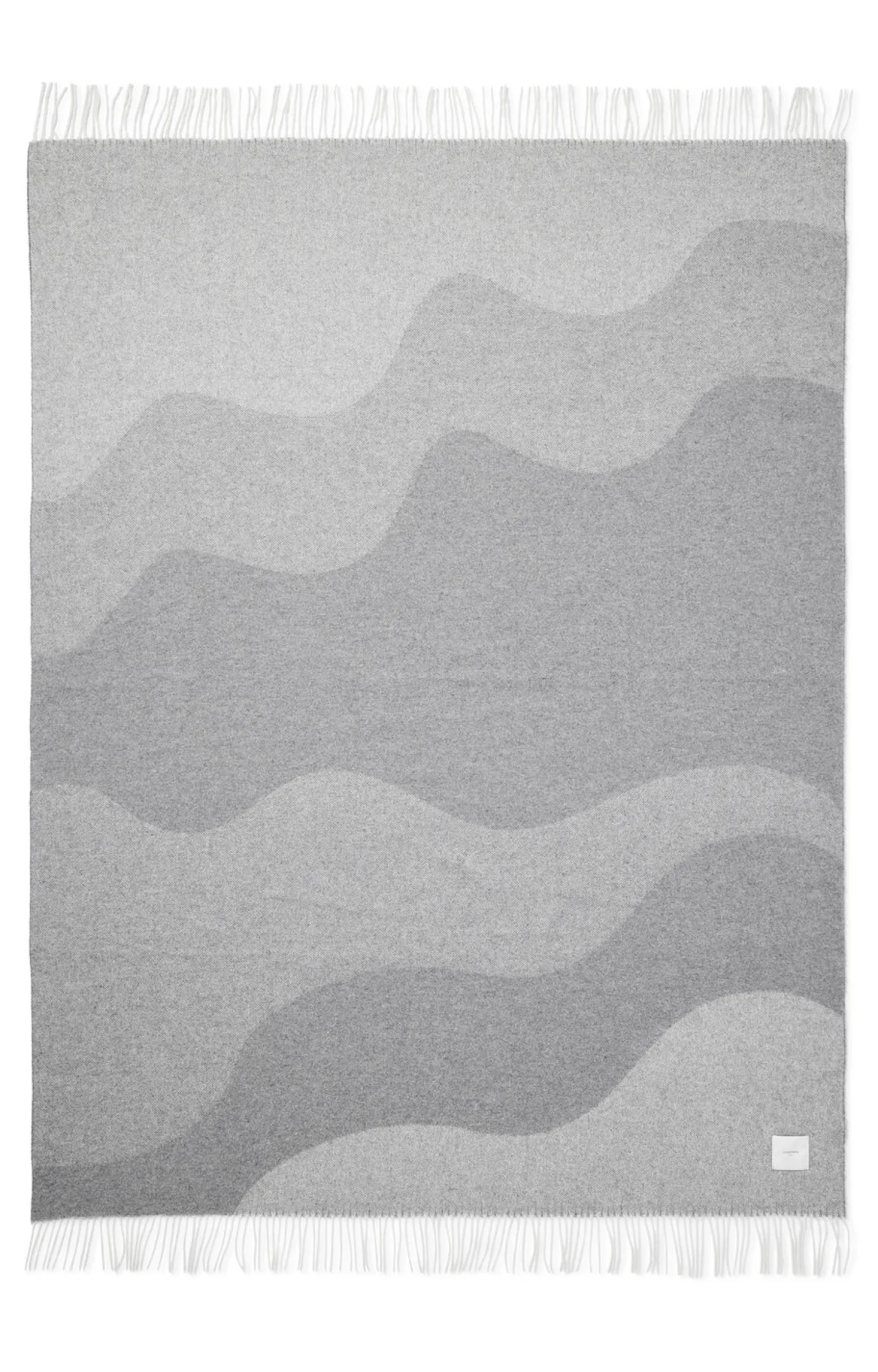 Discount Compliments - Plaid - Waves Throw 140x200 cm - Grå