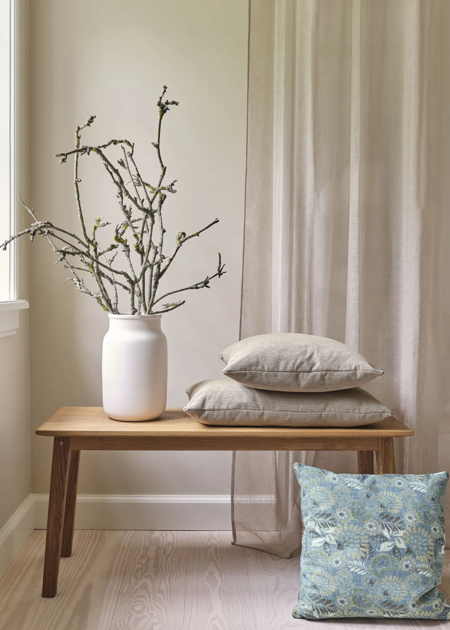 Clearance Compliments - Pudebetræk - Cord 40x60 cm - Linen