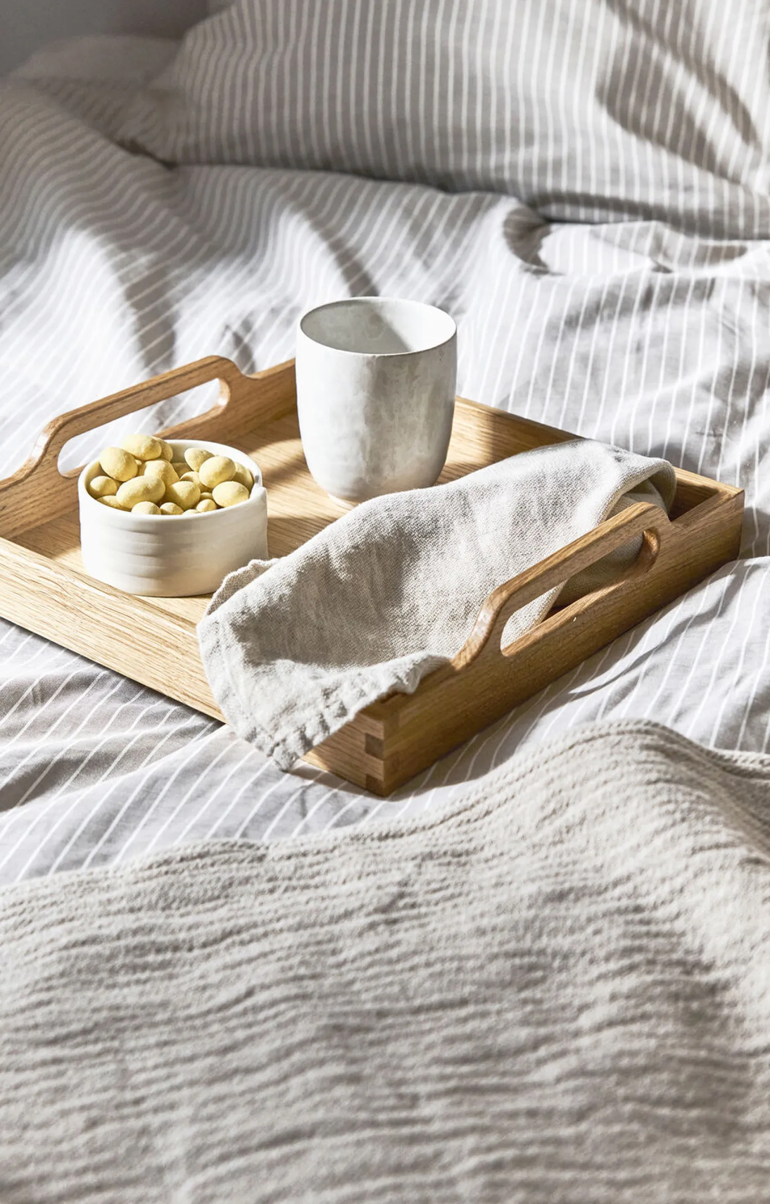 Clearance Compliments - Sengetøj - Fjord Bed Linen 240x220/60x63 (2) cm - Sand
