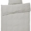 Best Compliments - Sengetøj - Fjord Bed Linen 140x220/60x63 cm - Sand