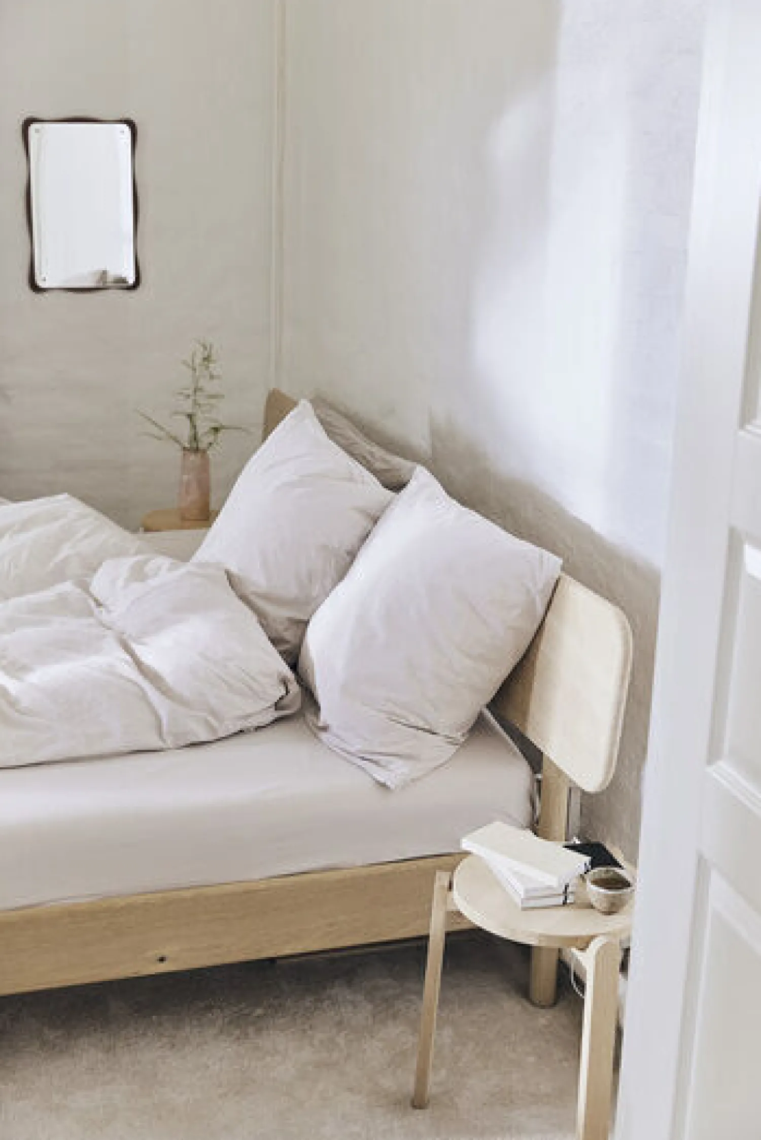 Online Compliments - Sengetøj - Stone Bed Linen 240x220/60x63 (2) cm - Moon