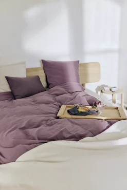 Hot Compliments - Sengetøj - Stone Bed Linen 140x220/60x63 cm - Plum