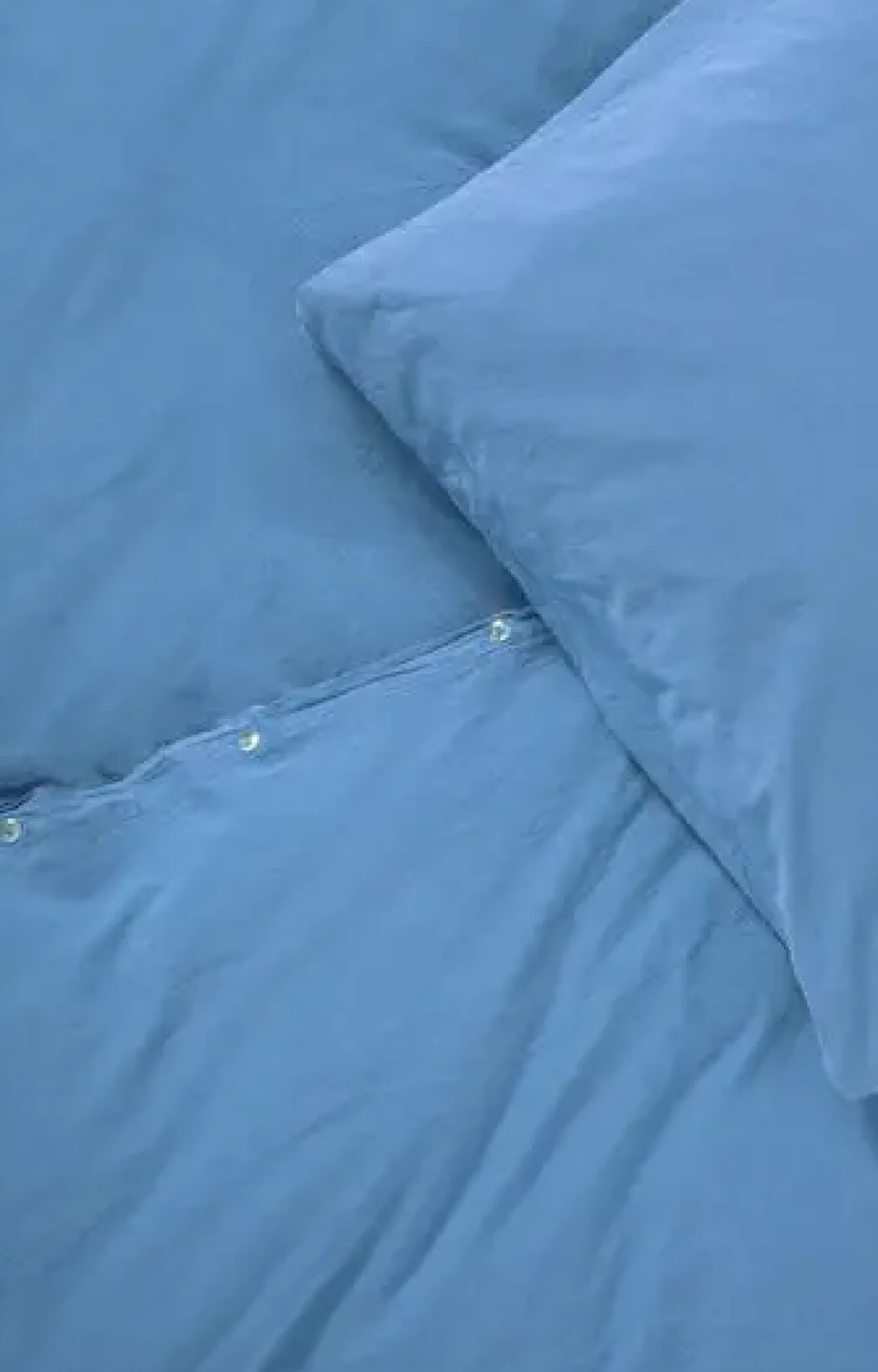 Outlet Compliments - Sengetøj - Stone Bed Linen 140x220/60x63 cm - Ocean blue