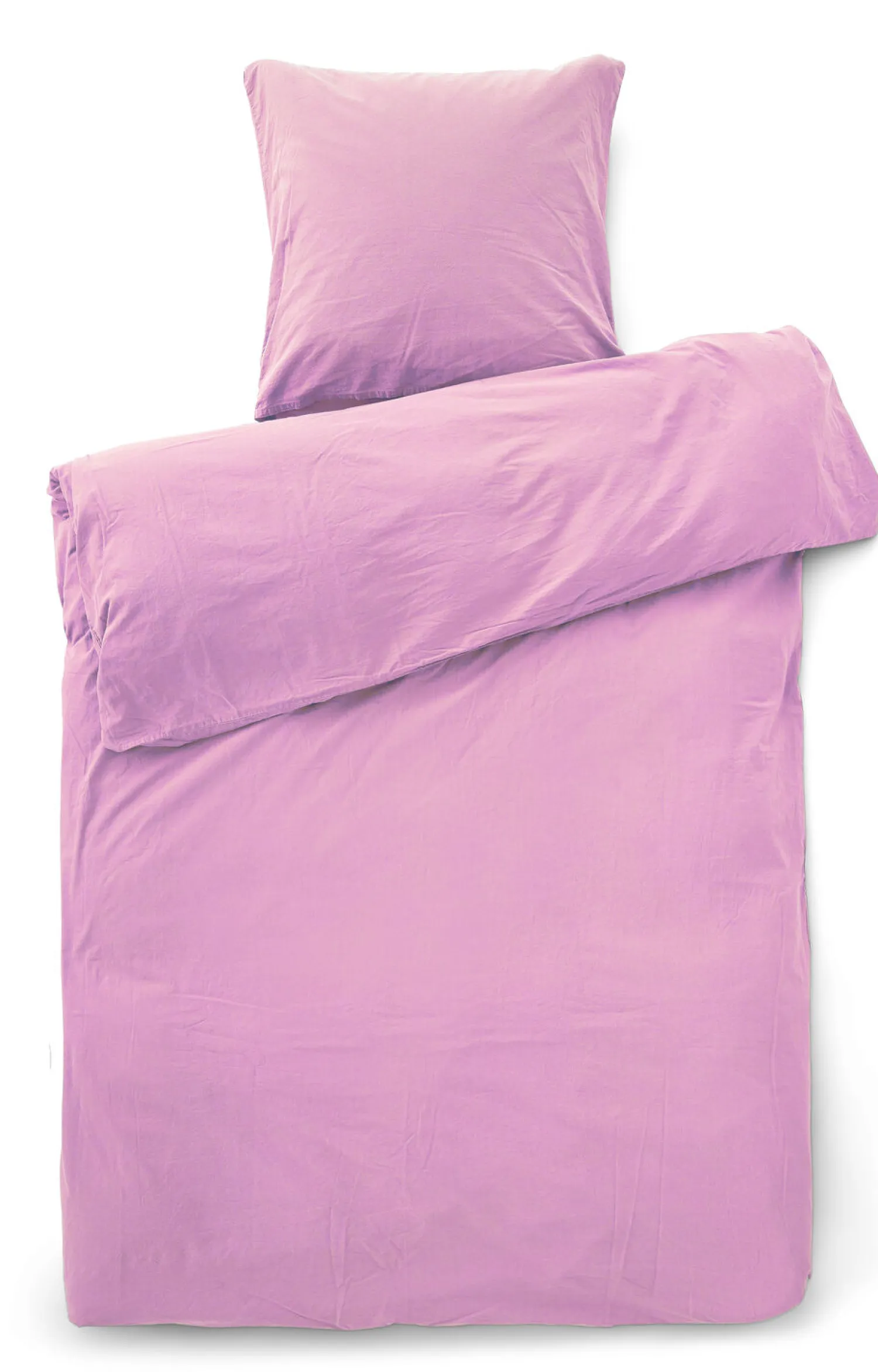 Clearance Compliments - Sengetøj - Stone Bed Linen 140x220/60x63 cm - Pink Sky