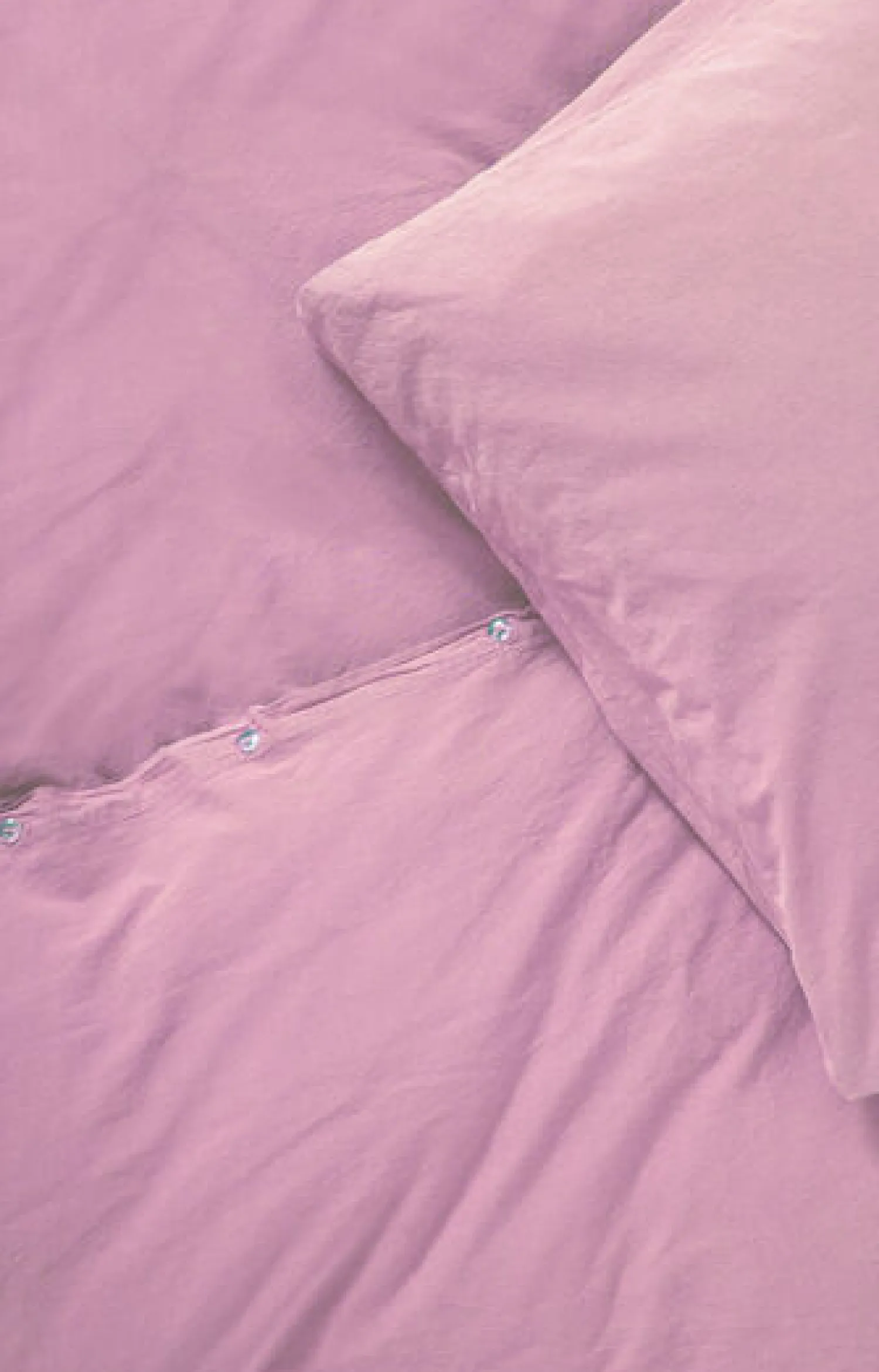 Clearance Compliments - Sengetøj - Stone Bed Linen 140x220/60x63 cm - Pink Sky