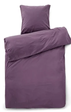Hot Compliments - Sengetøj - Stone Bed Linen 140x200/60x63 cm - Plum