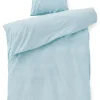 Sale Compliments - Sengetøj - Stone Bed Linen 140x200/60x63 cm - Sky blue