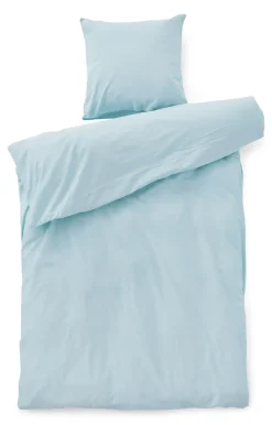 Sale Compliments - Sengetøj - Stone Bed Linen 140x200/60x63 cm - Sky blue