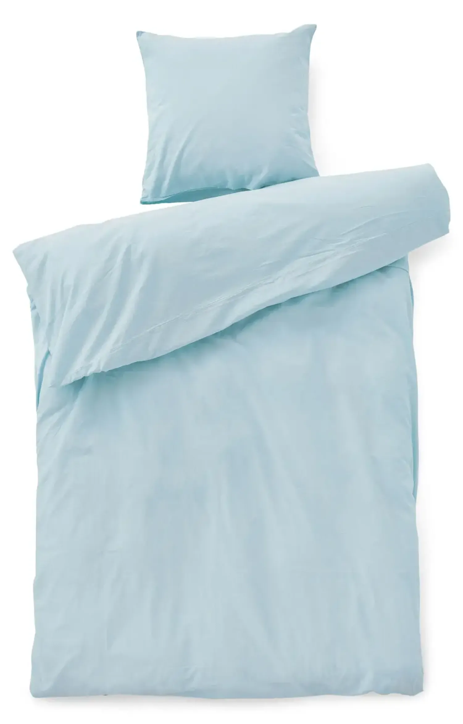Sale Compliments - Sengetøj - Stone Bed Linen 140x200/60x63 cm - Sky blue