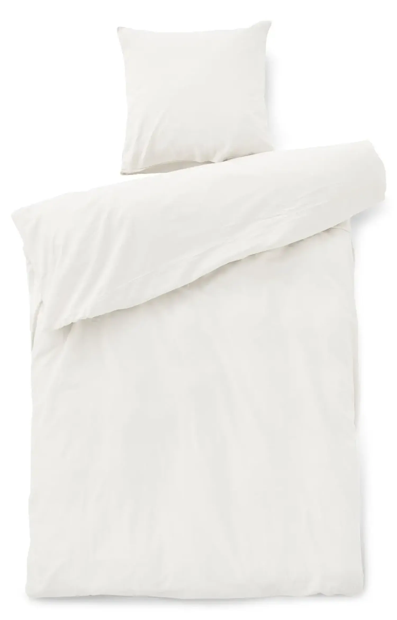 Online Compliments - Sengetøj - Stone Bed Linen 240x220/60x63 (2) cm - Hvid