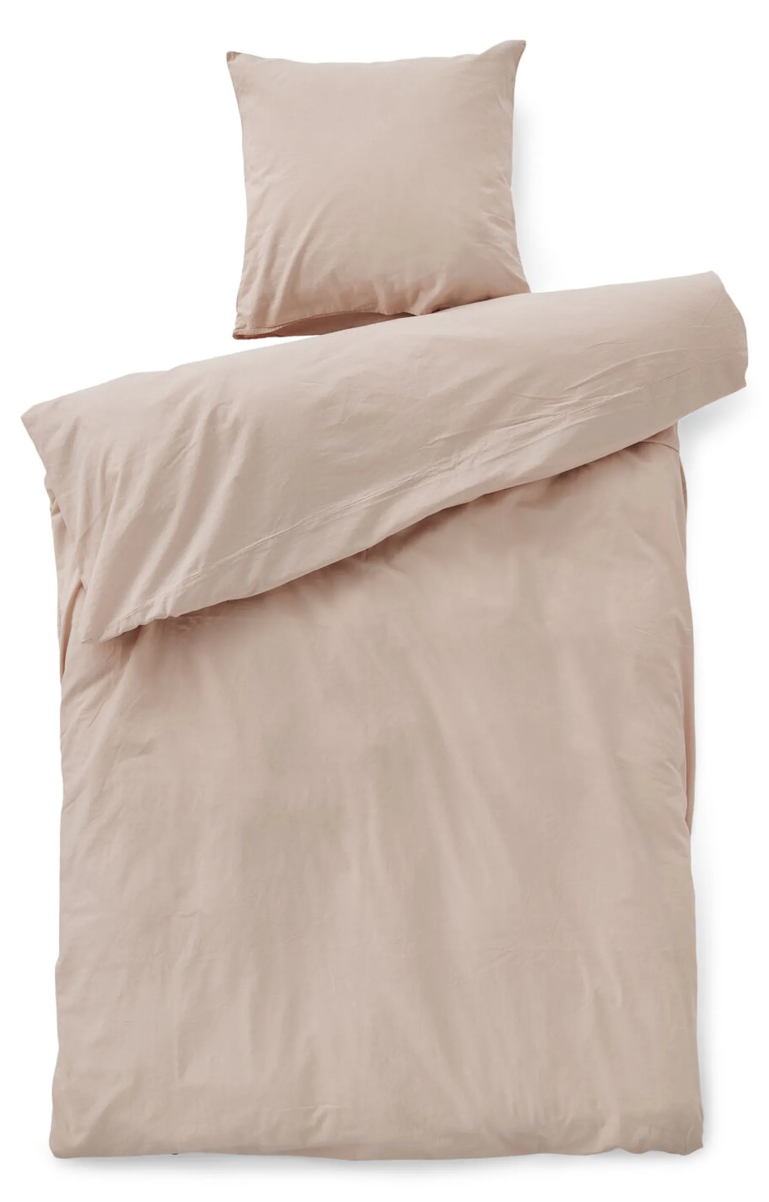 New Compliments - Sengetøj - Stone Bed Linen 200x220/60x63 (2) cm - Rose