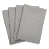 Outlet Compliments - Serviet - Tile Damask Napkin 45x45 cm - 4 pack - Sølv grå