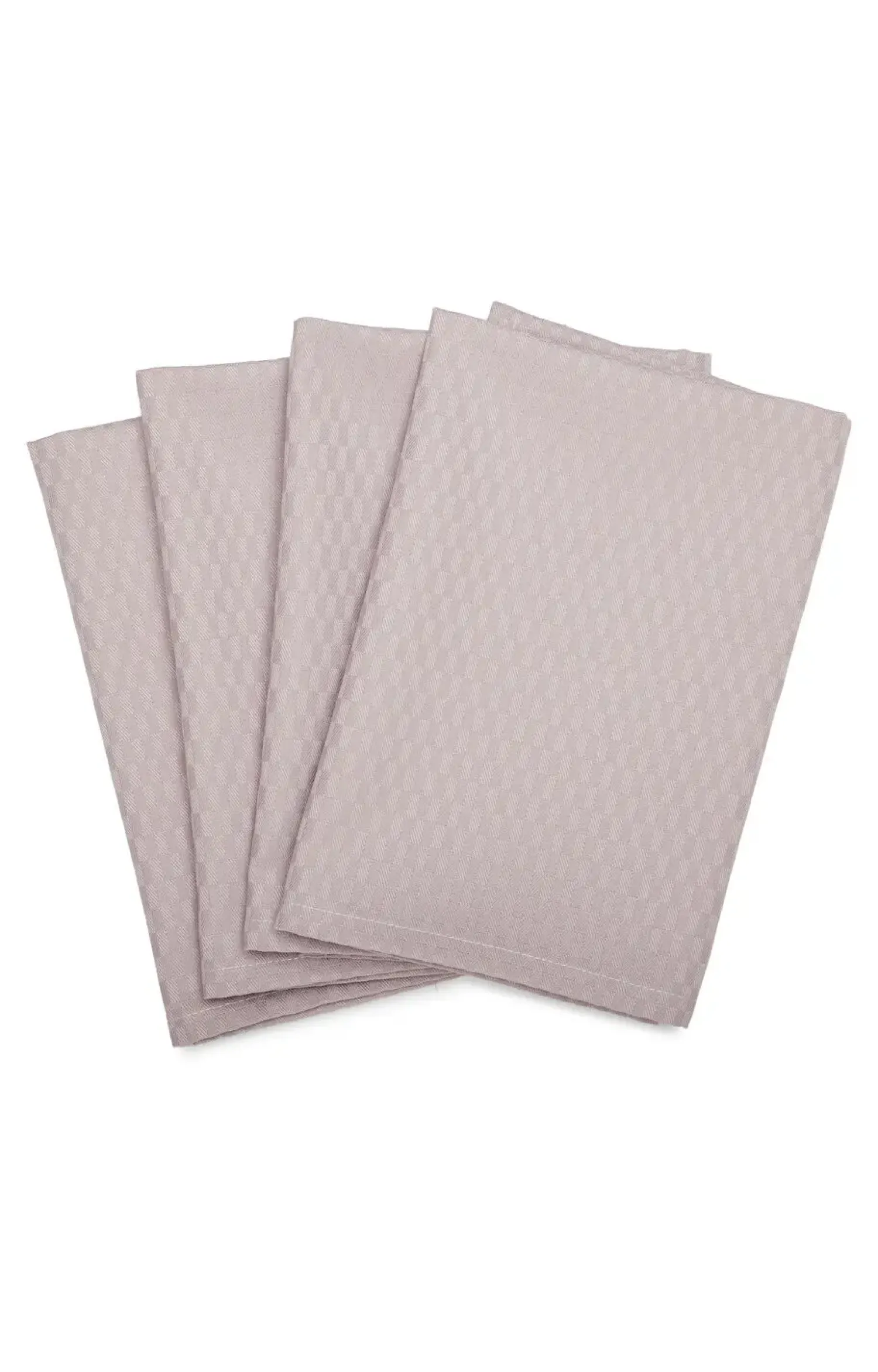 Outlet Compliments - Serviet - Tile Damask Napkin 45x45 cm - 4 pack - Ash rose