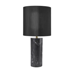 Discount Cozy Living - Ella Marmor Lampe Pure Black m. Noir skygge